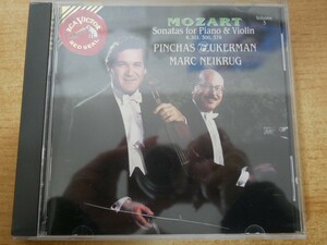 CDk-3670 ZUKERMAN. NEIKRUG / MOZART-SONATAS FOR PIANO & VIOLIN, K.301, 306, 378