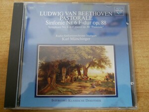 CDk-3768 Ludwig van Beethoven, Karl Mnchinger, Radio-Sinfonieorchester Stuttgart Pastorale Sinfonie Nr.6 F-Dur Op.88