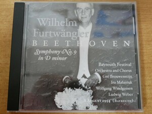 CDk-3930 BEETHOVEN: SYMPHONY NO.9 & Furtwngler [Bayreuth, 1954] Music & Arts