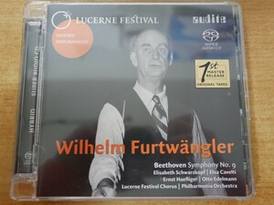 CDk-3937＜SACD＞Wilhelm Furtwangler, Elisabeth Schwarzkopf , Elsa Cavelti , Philharmonia Orchestra / Beethoven : Symphony No. 9