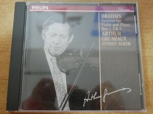 CDk-4071 グリュミオー、シェベック / ブラームス:ヴァイオリン・ソナタ(全3曲)
