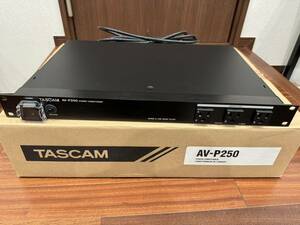 [新品同様]TASCAM AV-P250　パワーディストリビューター