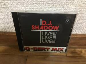 DJ SHADOW / Q-BERT CAMEL BOBSLED RACE LIVE MIX 中古MIXCD ジャンク品 1997 MOWAX / A&M JAMES LAVELLE 