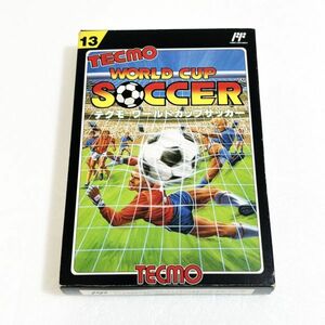 テクモワールドカップサッカー【箱・説明書付き・動作確認済】４本まで同梱可　FC　ファミコン