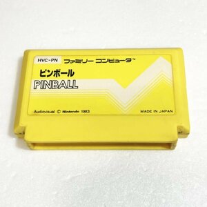 ピンボール【動作確認済】８本まで同梱可　簡易清掃済 FC　ファミコン　②