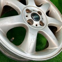 16×5j 4h ＋48 120 BMW MINI ミニ クーパー S クラブマン 等 純正 アルミ ホイール ホイル 16 インチ in 4穴 pcd 4本 菅16-344_画像10