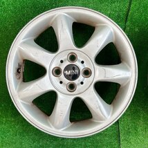 16×5j 4h ＋48 120 BMW MINI ミニ クーパー S クラブマン 等 純正 アルミ ホイール ホイル 16 インチ in 4穴 pcd 4本 菅16-344_画像5