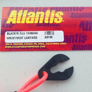 《A8146》 Atlantis アトランティス リストベスト ランヤード ブラック・レッド YAMAHA ヤマハ FX GP FZR SJ EX VXRの画像2