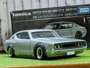 * Tomica premium . Nissan Skyline Ken&Mary GT-R modified deep rim, lowdown,* besides various exhibiting!