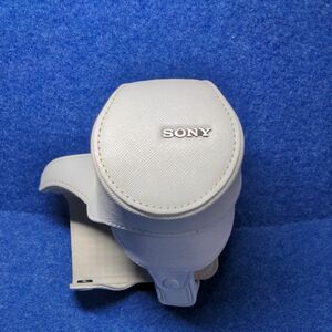 ソニー SONY レンズジャケット ホワイト LCS-EL50/W　