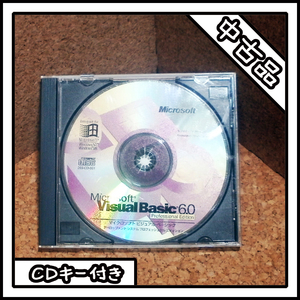 【中古品】Microsoft Visual Basic 6.0 Professional Edition【CDキー付き】