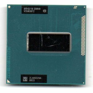 Intel ☆ ノート用CORE i7-3632QM　SR0V0☆ 2.20Hz (3.20Hz)／6MB／5GT/s　4コア ★ ソケットFCPGA988 ☆