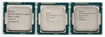 Intel ☆ XEON　E3-1220V3　SR154　3個セット ☆ 3.10GHz (3.50GHz)／8MB／5GT/s　4コア ★ ソケットFCLGA1150 ★_画像1