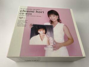 DISCは全6枚未開封　84-87 ぼくらのベスト3 堀ちえみ CD-BOX オリジナルアルバム復刻　CD 堀ちえみ　IF-01: 中古