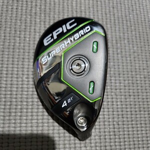 Callaway キャロウェイ EPIC SUPER HYBRID エピック スーパー ハイブリッド 4H 21° ヘッドのみ