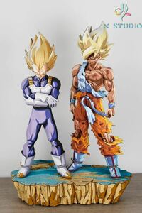 二次元彩色 SMSP 孫悟空改修 Dragon Ball figure スーパーサイヤ人原画完璧再現2次元カラー塗り直し手作業2d色付けドラゴンボールベジータ