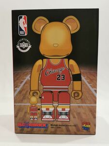 未開封　BE@RBRICK Michael Jordan 1985 ROOKIE JERSEY 100％ & 400％