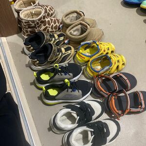 男の子　キッズシューズ　運動靴　サンダル　テータテート　teva プラレール　西松屋　zara 16cm 17cm 18cm 