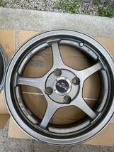 ENKEI RACING PCD100 4穴 45 5j軽量ホイール 15_画像5