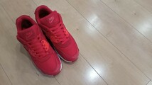 5G25【特価/Used/良品/入手困難】NIKE AIR MAX 90 PREMIUM GYM RED/GYM RED/Jordan sb force atmos AIRMAX dunk acg supreme 1 2 4 95 97_画像8