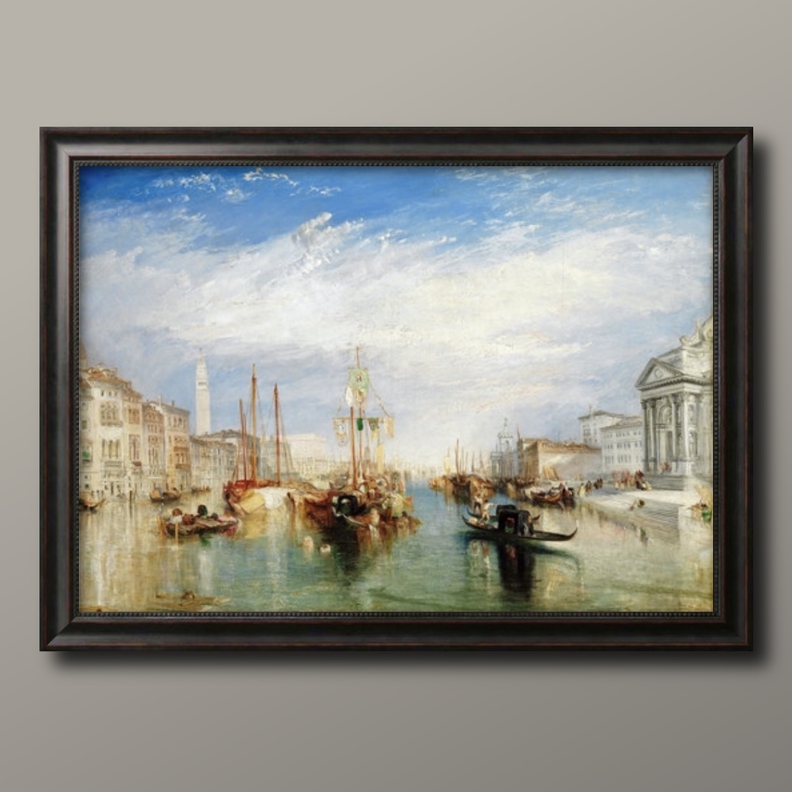 0727■Free shipping!! Art poster painting A3 size William Turner Venice illustration Nordic matte paper, Housing, interior, others