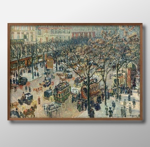 Art hand Auction 0771■Kostenloser Versand!! Kunstposter, Gemälde, A3-Format, Camille Pissarro, italienische Straßenillustration, skandinavisches mattes Papier, Residenz, Innere, Andere