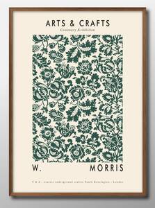 Art hand Auction 6875■Free shipping!! Art poster painting A3 size William Morris illustration Nordic matte paper, Housing, interior, others