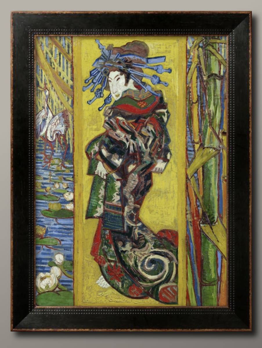 0949■Kostenloser Versand!!Kunstposter Gemälde A3 Größe Vincent van Gogh Japonezerie Illustration skandinavisches mattes Papier, Residenz, Innere, Andere