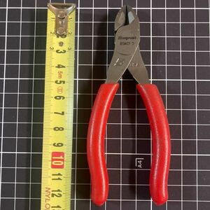 スナップオン Snap-on ニッパー 85ACF レッド カッター　小型ニッパー　ダイアゴナルカッター