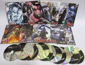 ★ DVD ★ 装甲騎兵ボトムズ 完結 おすすめ セット 全巻 全１３巻 完結 レンタルアップ版 郷田ほづみ キリコ スパロボ好きな方へ