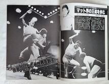 全日本プロレス1982年「ジャイアントシリーズ」大阪大会のパンフレット＋おまけ_画像4