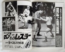 全日本プロレス1982年「ジャイアントシリーズ」大阪大会のパンフレット＋おまけ_画像8