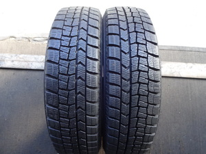 ●2021年●冬用2本【155/65R14】8分山◆ダンロップ WINTERMAXX WM02（AB4624）