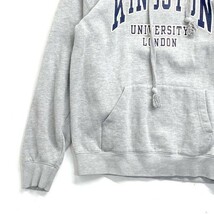 COTTONRIDGE KINGSTON UNIVERSITY LONDON カレッジ キングストン スウェットパーカー メンズS 【a0258】_画像3