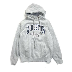 COTTONRIDGE KINGSTON UNIVERSITY LONDON カレッジ キングストン スウェットパーカー メンズS 【a0258】