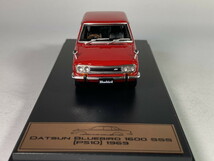 ダットサン ブルーバード Datsun Bluebird 1600 SSS (P510) 1969 1/43 - アシェット国産名車プレミアムコレクション Hachette_画像8