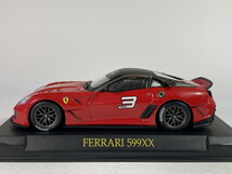 フェラーリ Ferrari 599XX 1/43 - アシェット Hachette (ホットウィール Hot Wheels)_画像3