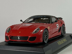 フェラーリ Ferrari 599XX 1/43 - アシェット Hachette (ホットウィール Hot Wheels)