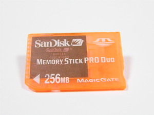◎ SanDisk MEMORY STICK PRO DUO 256MB サンディス メモリースティック PRO Duo 256MB