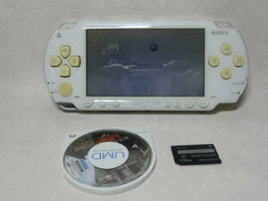 【№1017-ｇ6001】中古品：SONY PSP-1000 本体・メモリーステック・ソフト付き　現状渡す