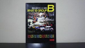 ★☆　WHAT IS GROUP B 最新の4WDラリーカーを探る　別冊CG　☆★