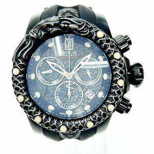 【1円スタート】【箱付き】INVICTA インビクタ 32551 ジェイソン・テイラー クロノグラフ SS ブラック文字盤 クオーツ メンズ腕時計 228224