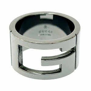 GUCCI グッチ シルバー カットアウトG リング 11.9g 925刻印 219219 リング・指輪