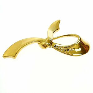 GIVENCHYji van si.GP ribbon brooch lady's 227688 brooch 