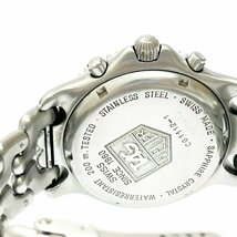 【1円スタート】【箱付き】TAG HEUER タグホイヤー CG1112-1 セル プロフェッショナル SS ホワイト文字盤 QZ メンズ腕時計 ジャンク 237063_画像6