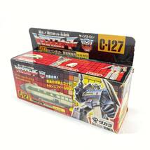 1円～ 6T30930124 希少 タカラ トランスフォーマー C-127 トレインボット 豪雪戦闘員 ユキカゼ 現状品 当時物 コレクション レトロ_画像1