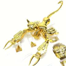 1円～ 8T31550124 BANDAI バンダイ 闘士星矢 聖闘士聖衣大系 黄金聖衣 蠍座の聖衣 スコーピオンクロス 欠品あり 現状品 当時物_画像8