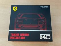 トミカリミテッド ヴィンテージ ネオ フェラーリ F40 　レッド　TLV Ferrari F40 TOMICA limited vintage Neo_画像1