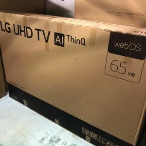 LG UHD TV AI ThinQ 65 V型　テレビ　売り尽くしセール　完全ジャンク部品取り