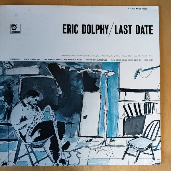 ERIC DOLPHY/LAST DATE /USA輸入盤MercuryRecordLP